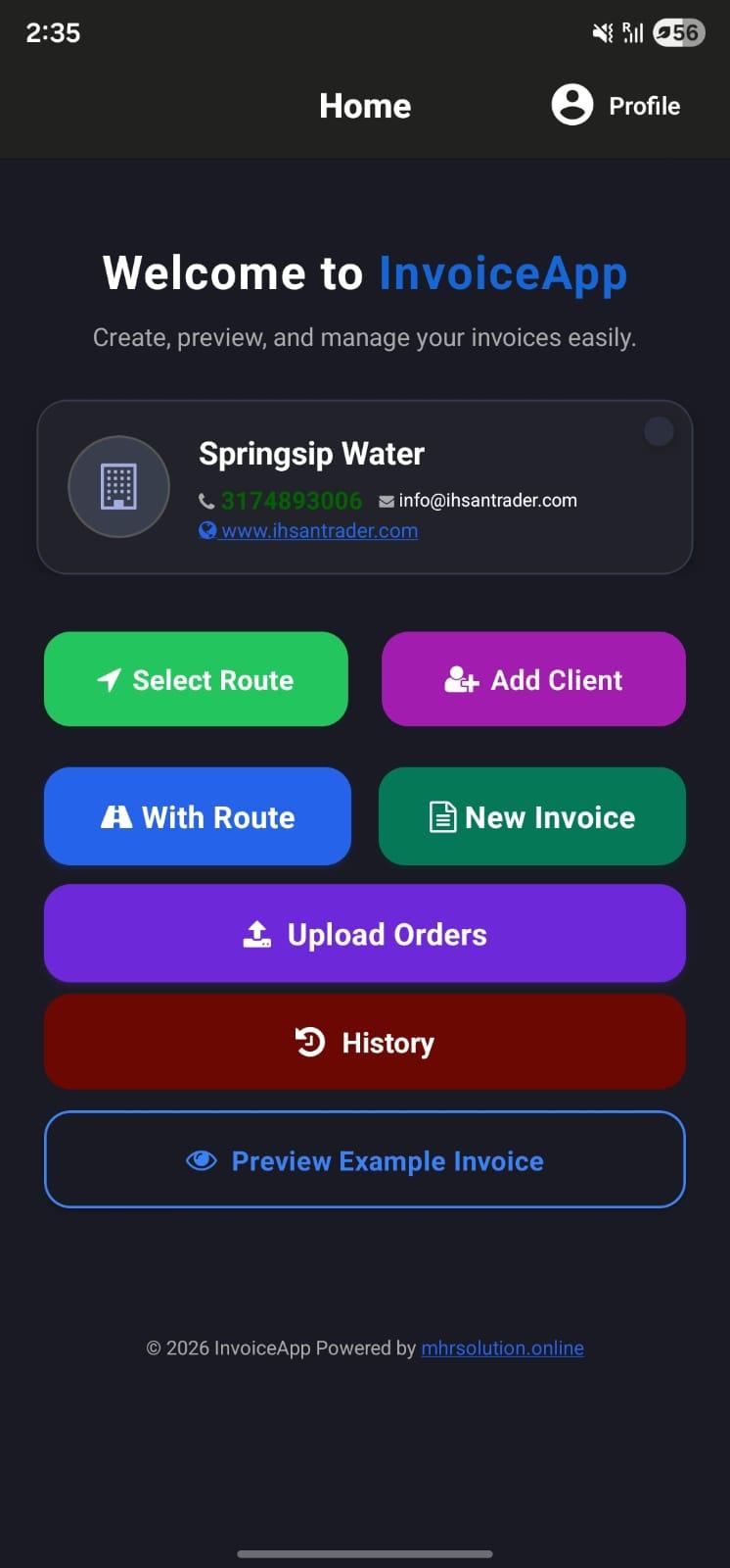 Invoice Management
